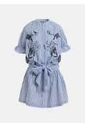 JINDONESIA 3D FLOWER SHIRT DRESS ESSENTIEL ANTWERP