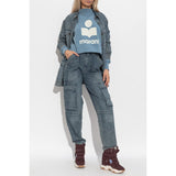 Dim Gray Isabel Marant Nayla Pants Faded Blue