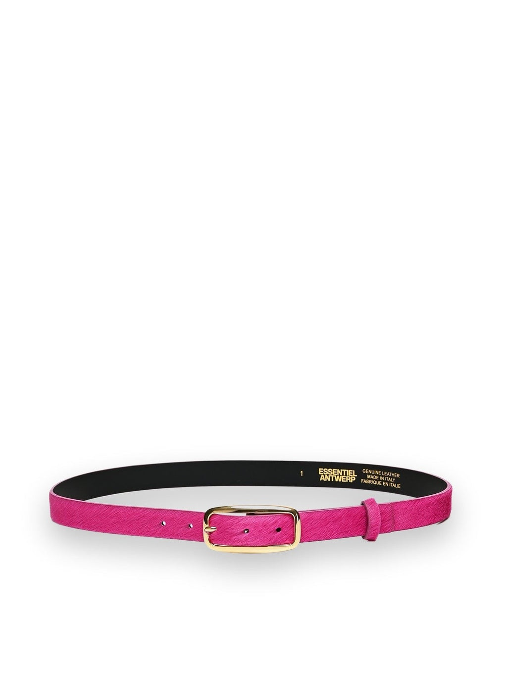 KLUB LEATHER THIN BELT ESSENTIEL ANTWERP