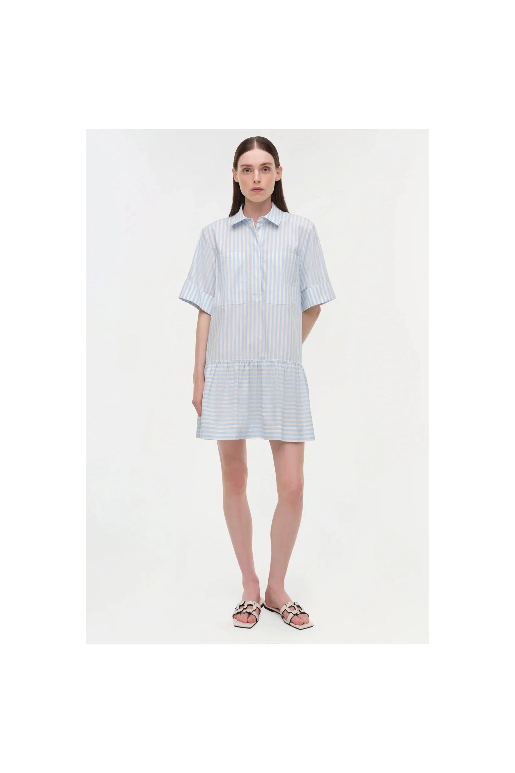 Simkhai Cris Cotton Shirt Dress Simkhai