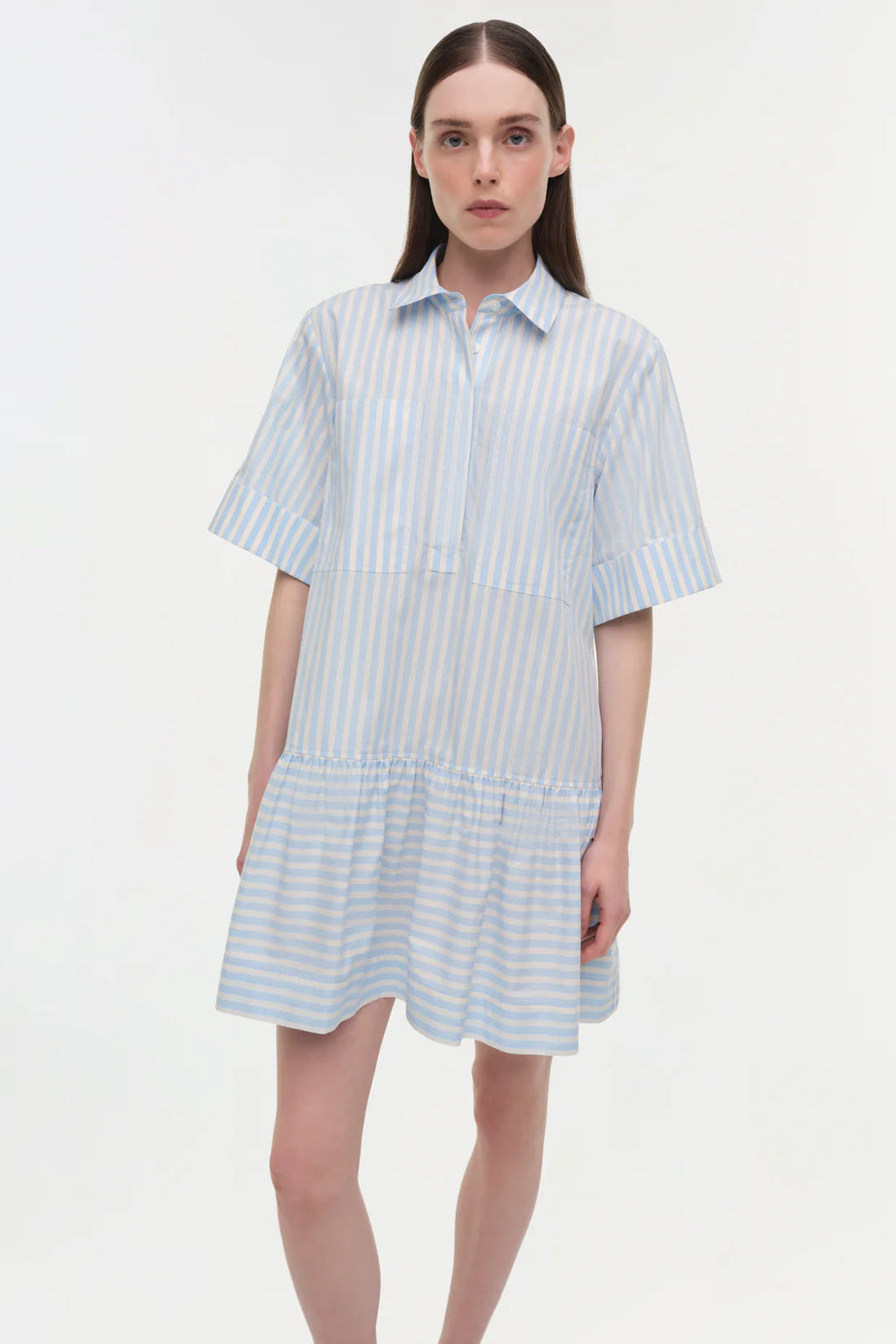Simkhai Cris Cotton Shirt Dress Simkhai