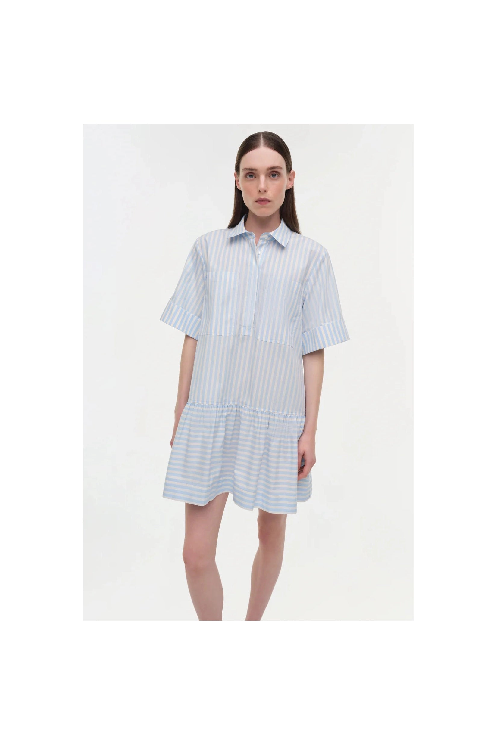 Simkhai Cris Cotton Shirt Dress Simkhai