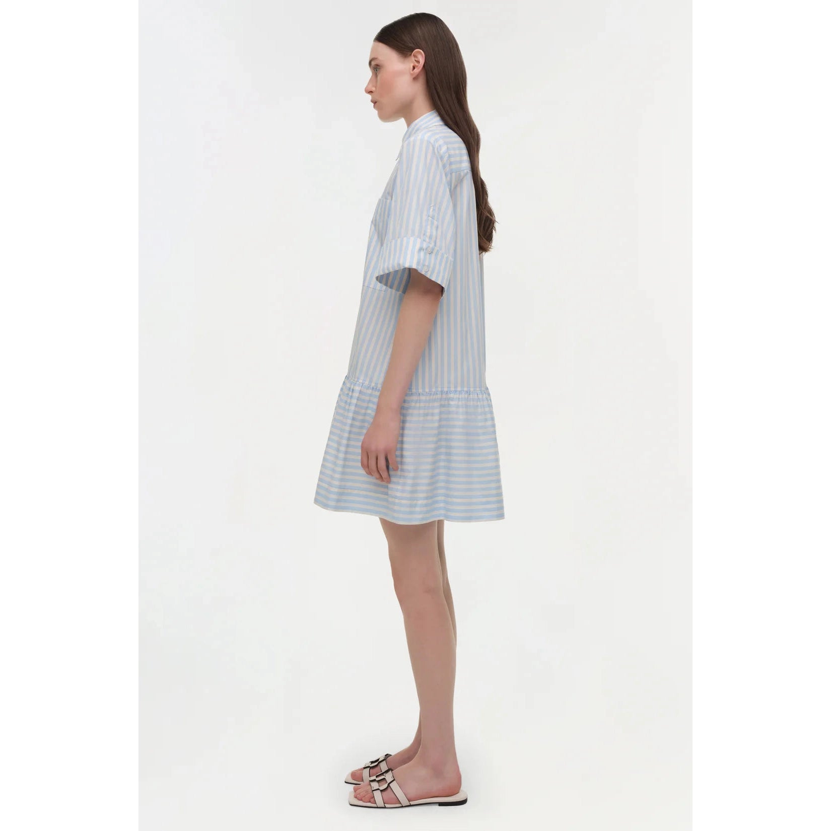 Simkhai Cris Cotton Shirt Dress Simkhai