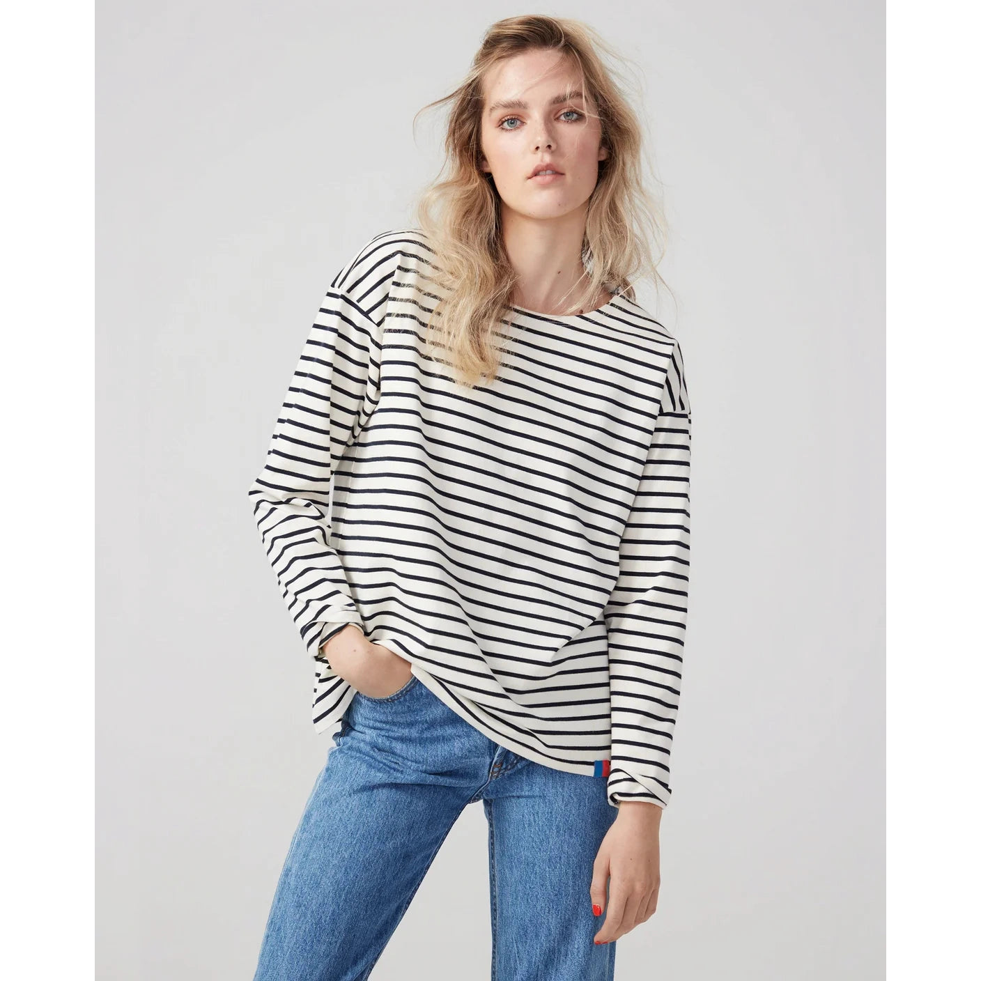 The Boyfriend - Cream/Navy Kule