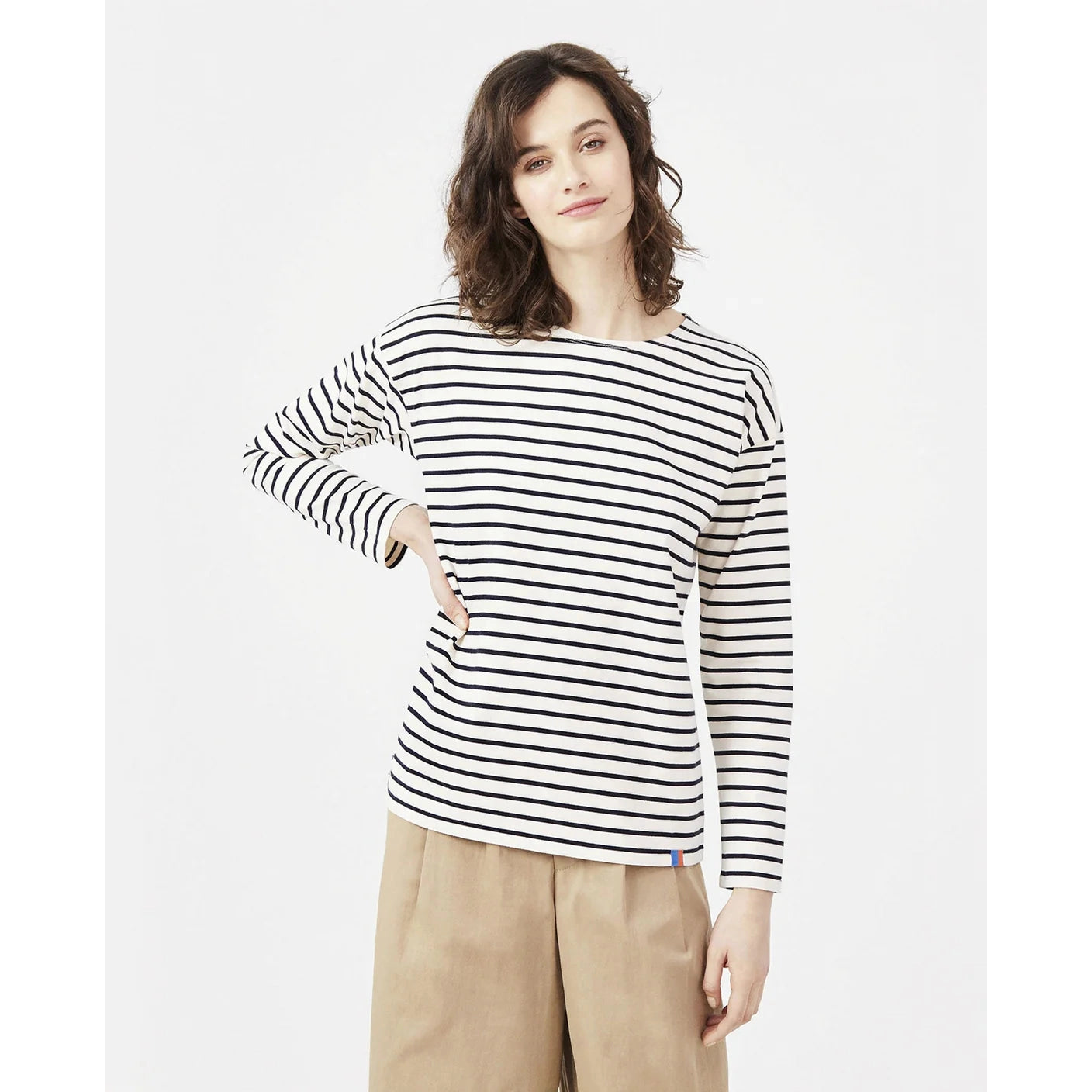 The Boyfriend - Cream/Navy Kule