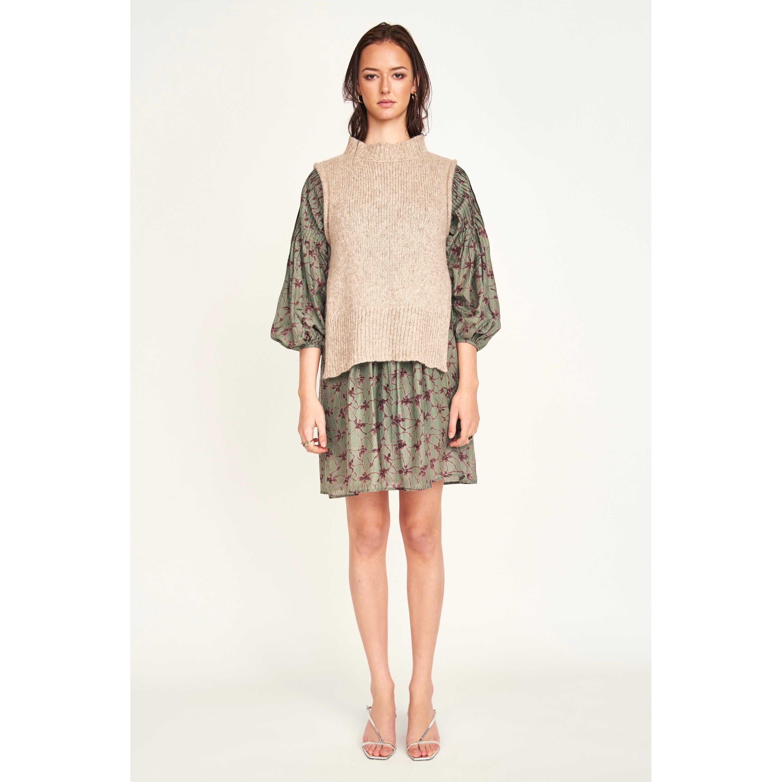 Kerala Dress in Shadow Kudzu