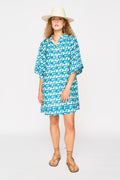 Faro Dress in Azure Popova MIRTH