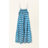 Janeiro Dress in Azure Popova MIRTH