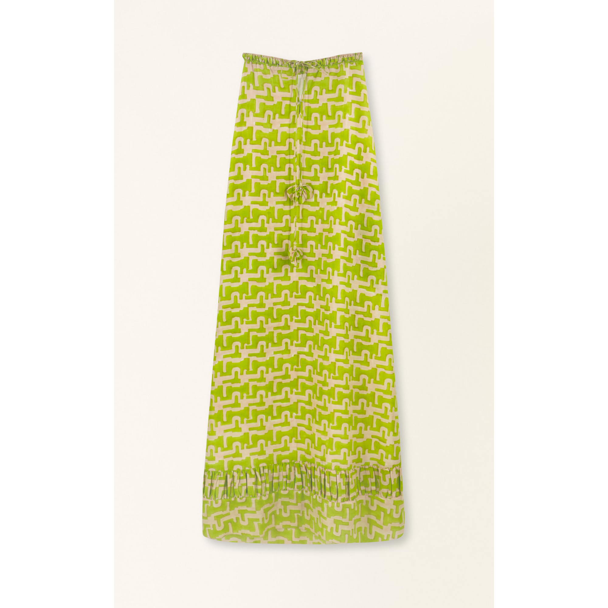 Bonaire Dress in Lime Popova MIRTH
