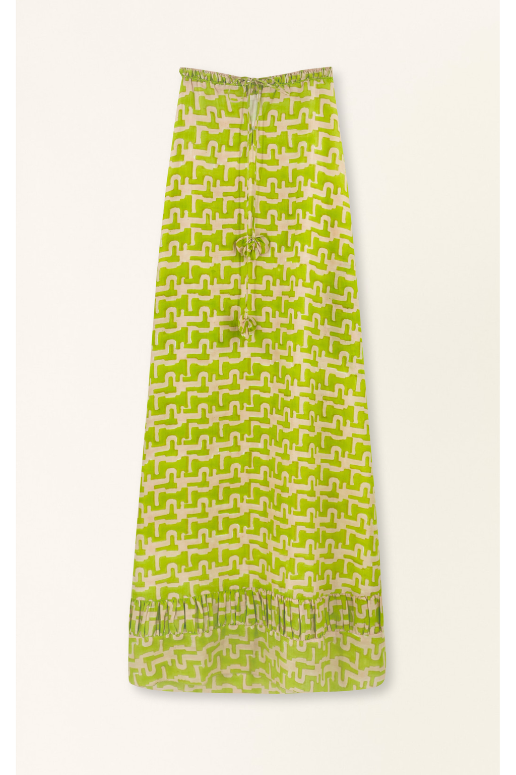 Bonaire Dress in Lime Popova MIRTH