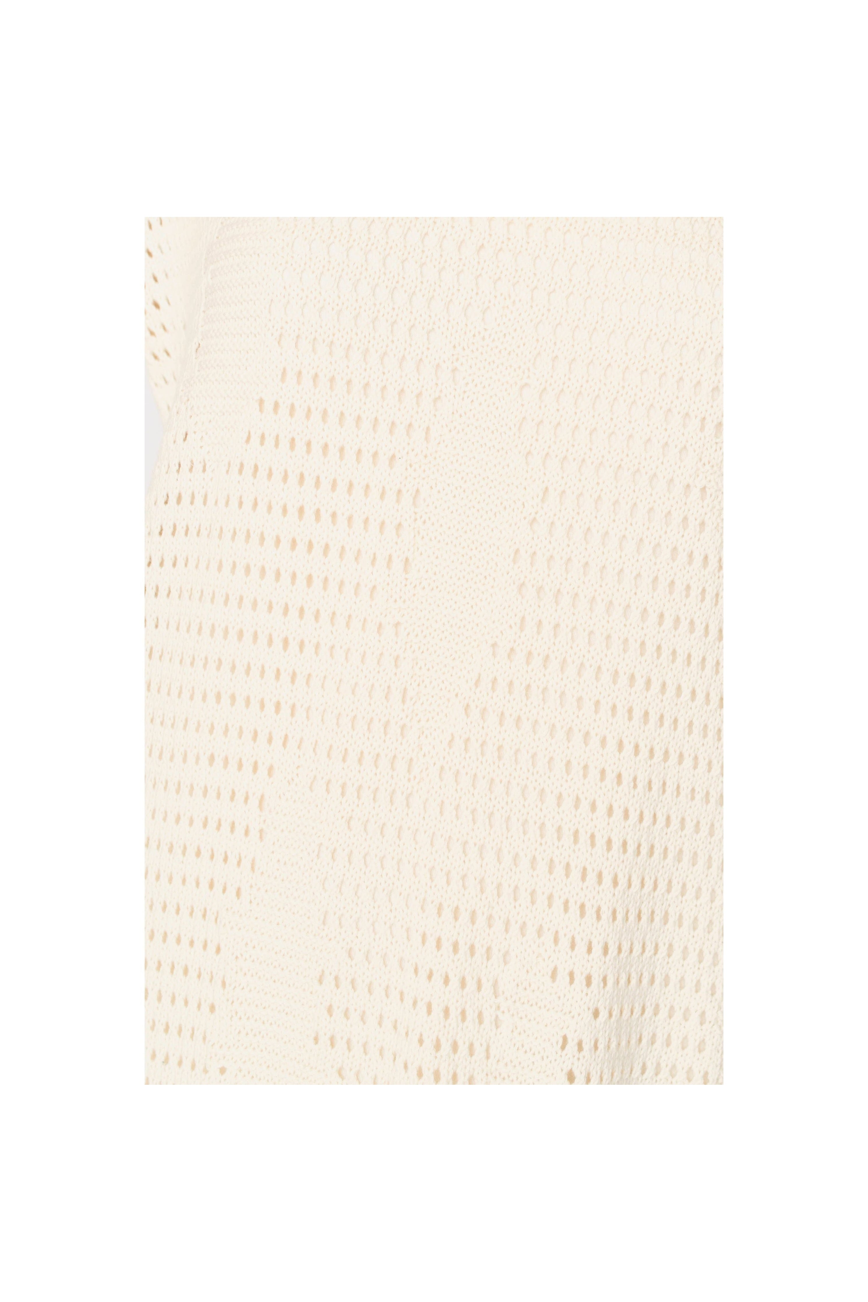 Madagascar Pointelle Dress in Bone MIRTH