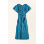 Vienna Pintuck Dress in Azure Dobby MIRTH