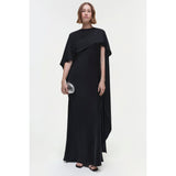 Simkhai Izel Cape Gown Black