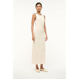 Staud Alba Ballet Flat Cream