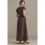 Rosy Brown Marle Costa Dress Chocolate