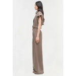 White Smoke Haydin Linen Cargo Pant