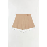 Simkhai Suzie Pleated Skort Camel