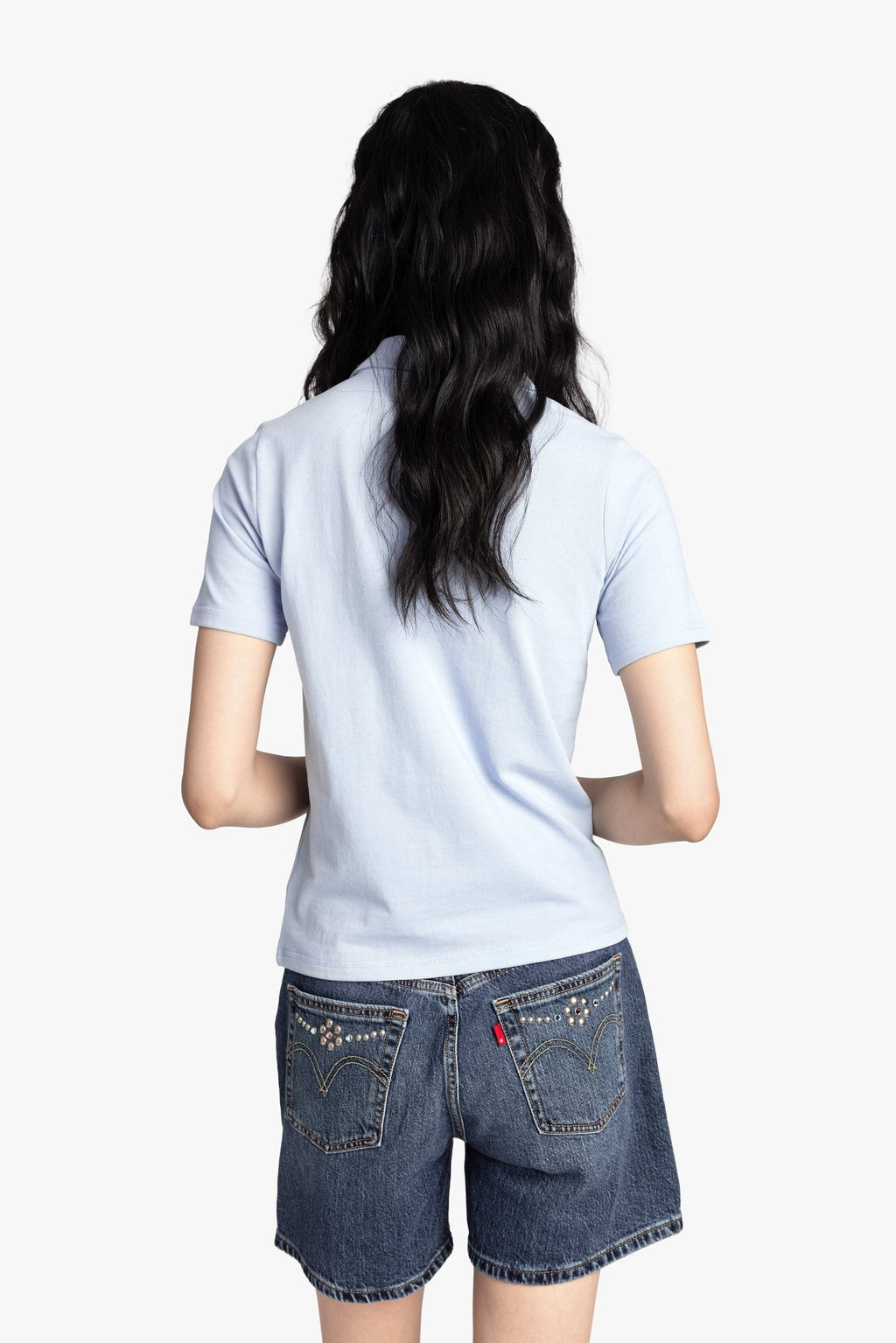 Patch Polo Tee Anna Sui
