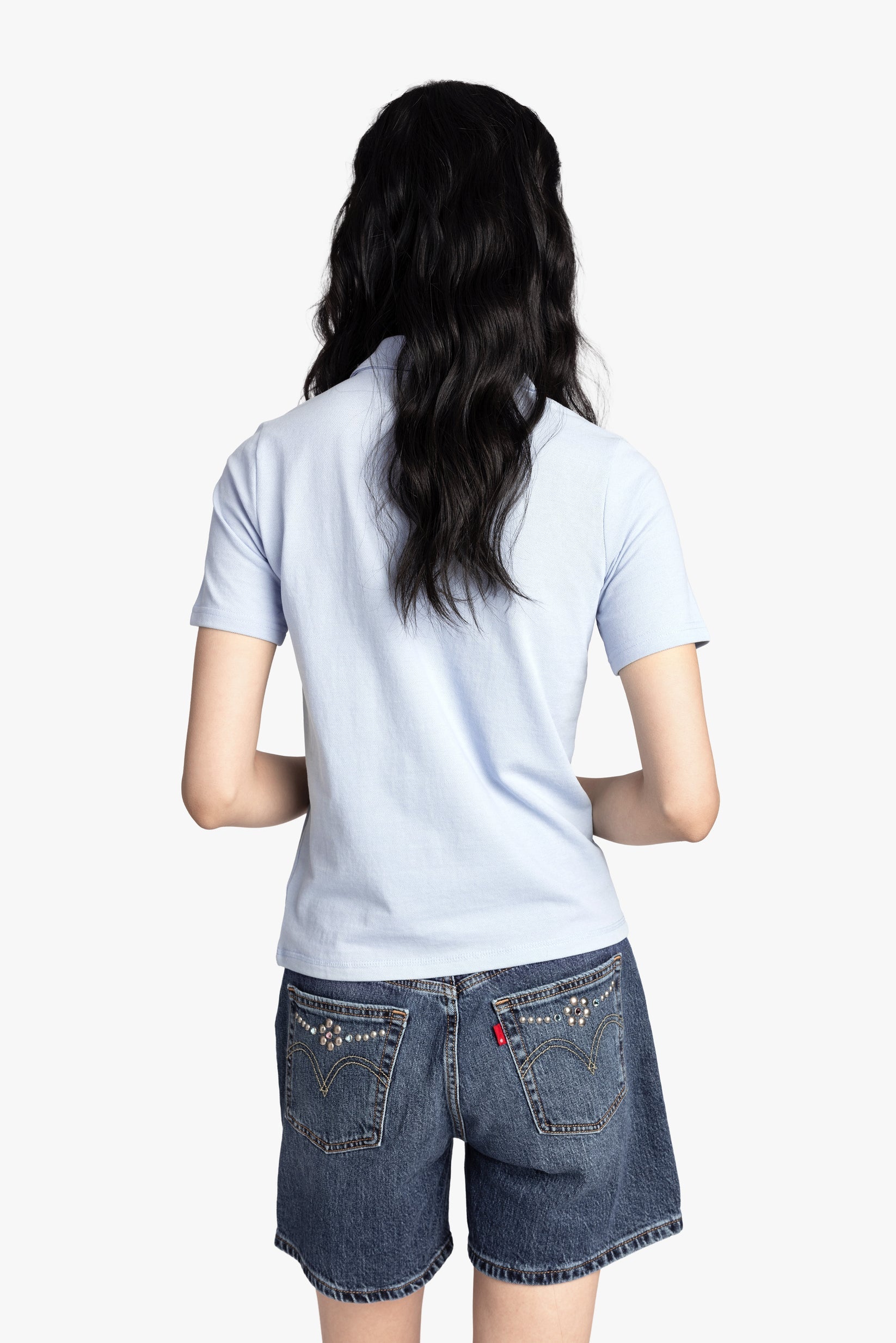 Patch Polo Tee Anna Sui