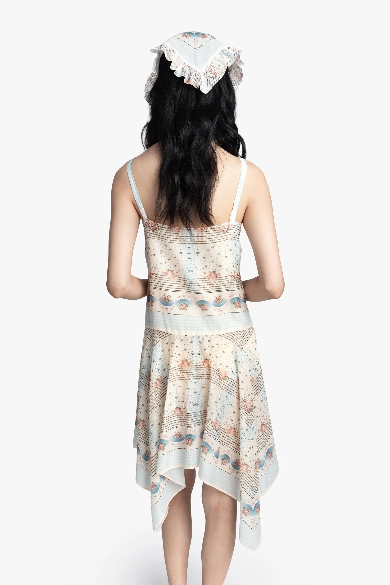 Heritage Scarf Print Dress Anna Sui