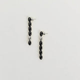Edith Earrings (Black/Silver) Heaven Mayhem