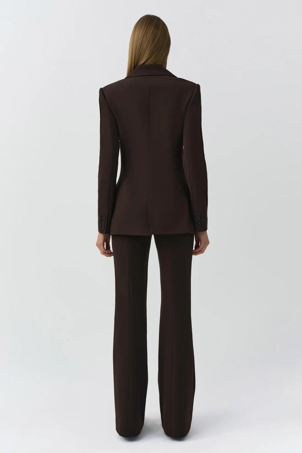 Surabhi Hourglass Blazer in Chocolate Simkhai