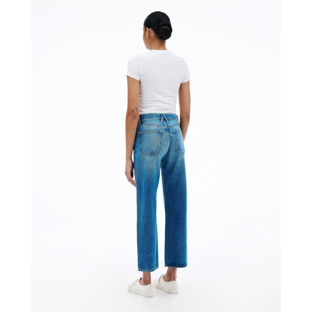 London Crop Tucson Blue Jeans SLVRLAKE
