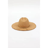 White Smoke Hat Attack Fringed Traveler Continental