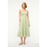 Staud Wells Dress Pale Jade