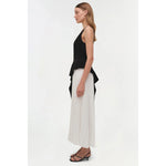 Zayla Pleated Midi Dress Simkhai