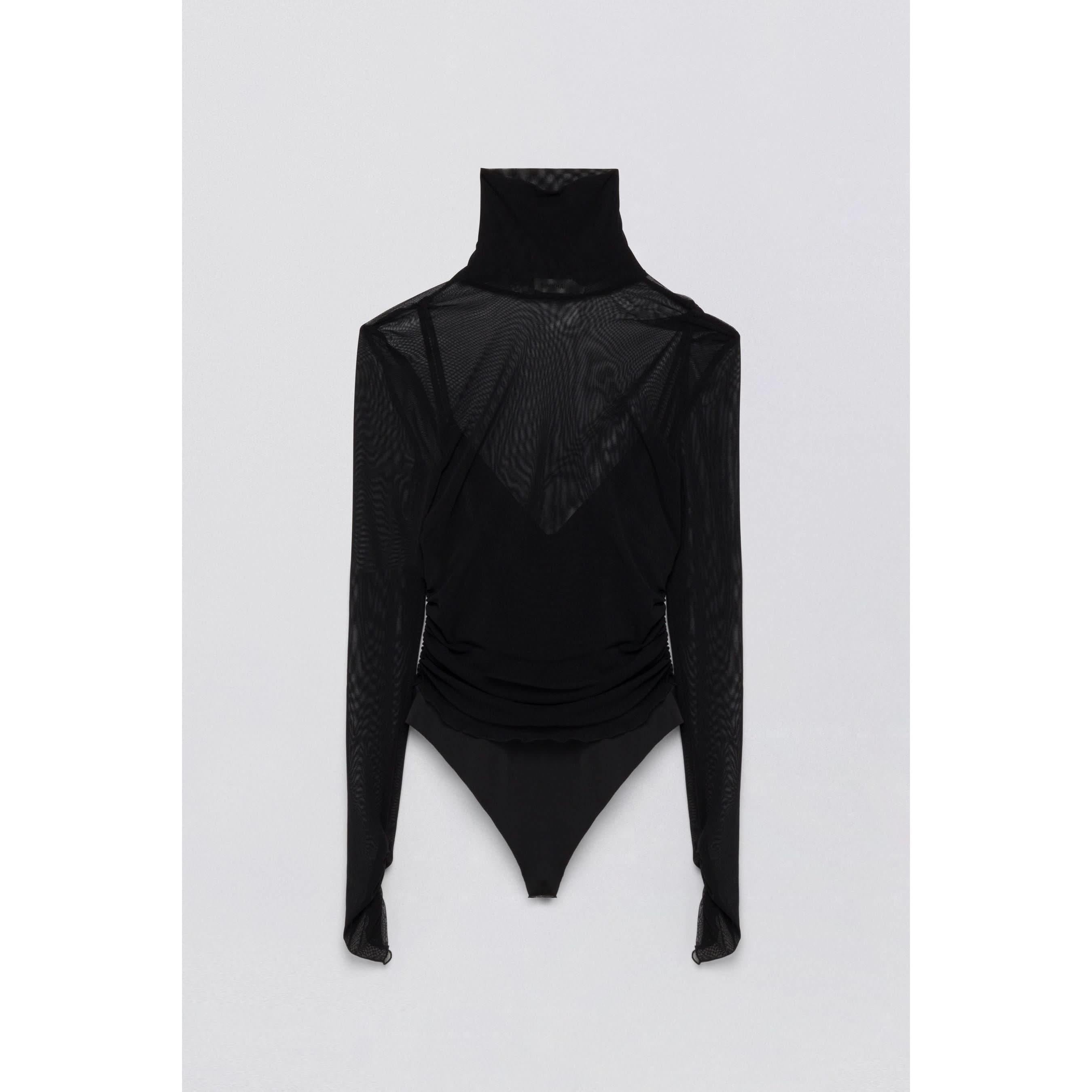 Long Sleeve Black Bodysuit | Primm's