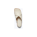 Freda Salvador Marta Slide Dove White Calf - Primm's
