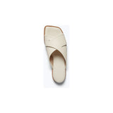 Freda Salvador Marta Slide Dove White Calf - Primm's
