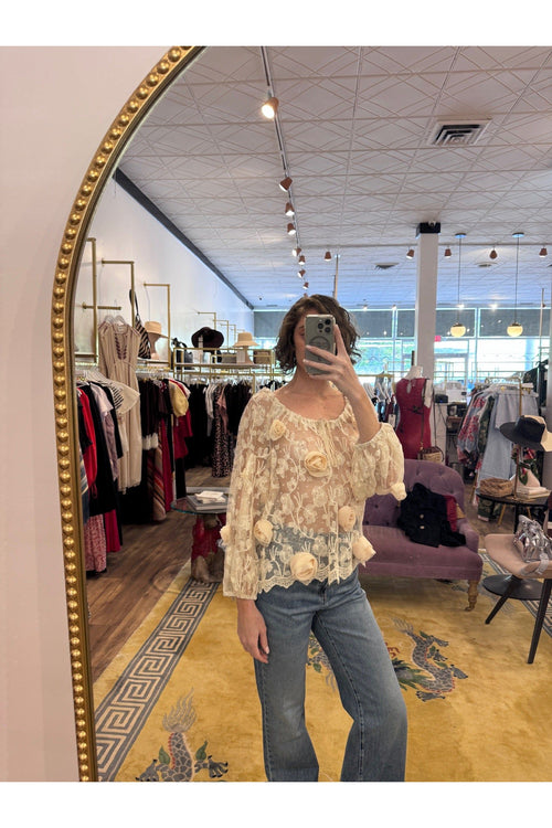 Oasis Blooms Top Anna Sui