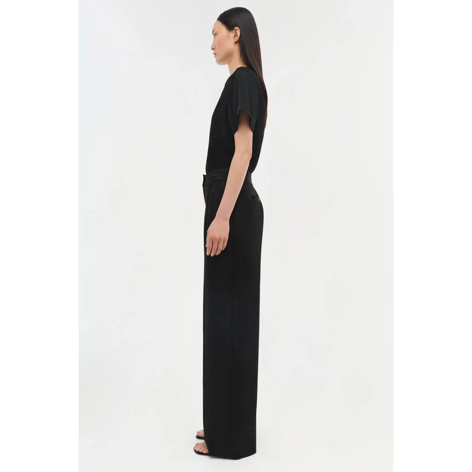 Addy Knit Back T-shirt Simkhai