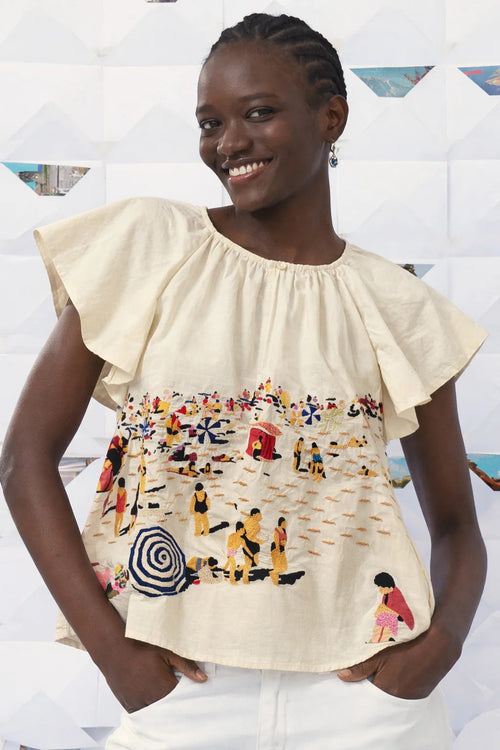 Hera Top- Natural Mii