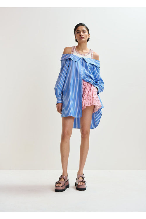 JORI EMBELLISHED SHIRT DRESS ESSENTIEL ANTWERP