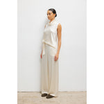 BARB SLEEVELESS COWL NECK