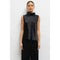 BARB SLEEVELESS COWL NECK