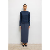 MARGO STRIPE LONG SLEEVE BOATNECK