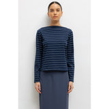 MARGO STRIPE LONG SLEEVE BOATNECK