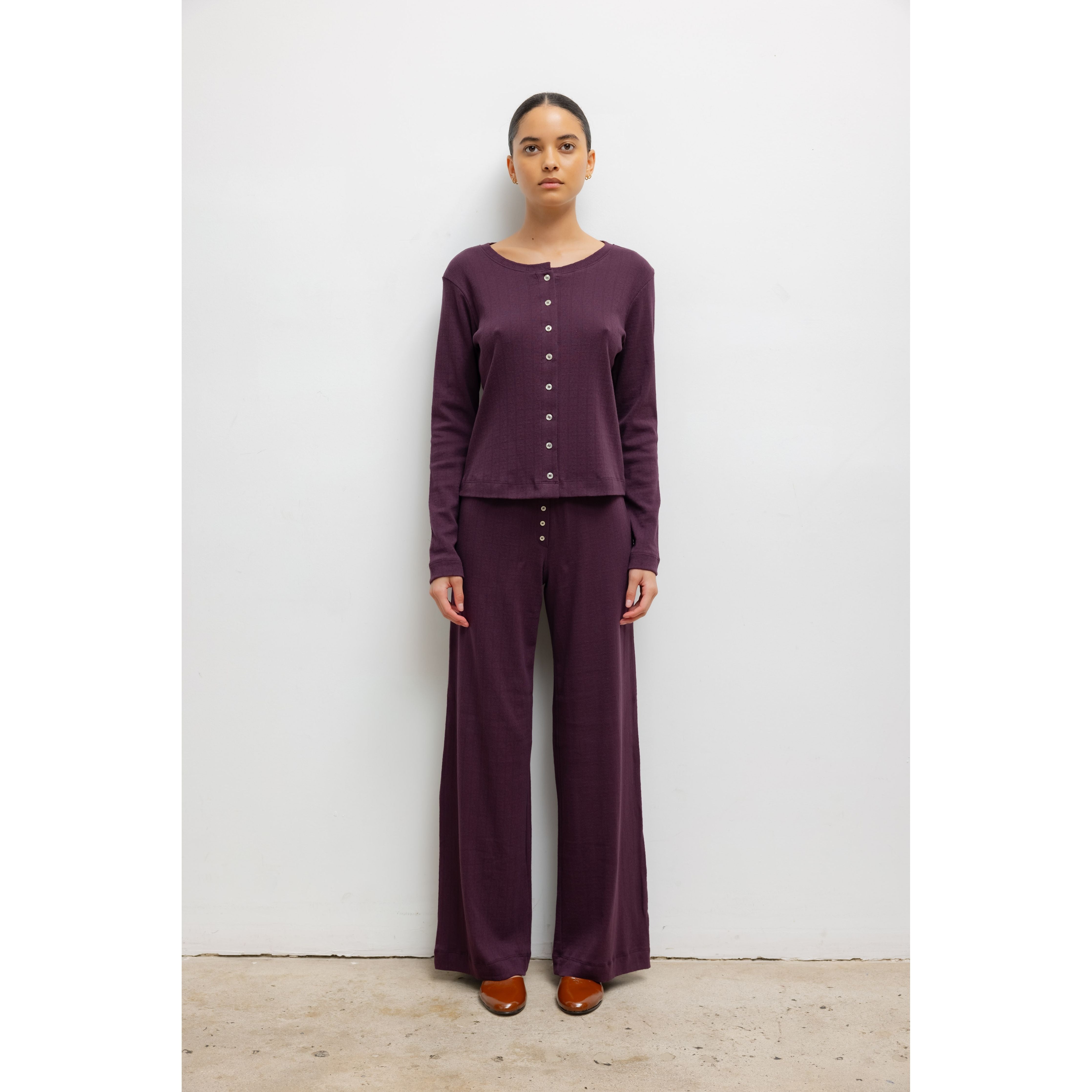 POINTELLE BOXER PANT