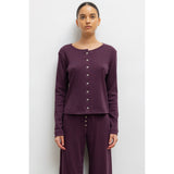 POINTELLE CLASSIC CREW CARDIGAN