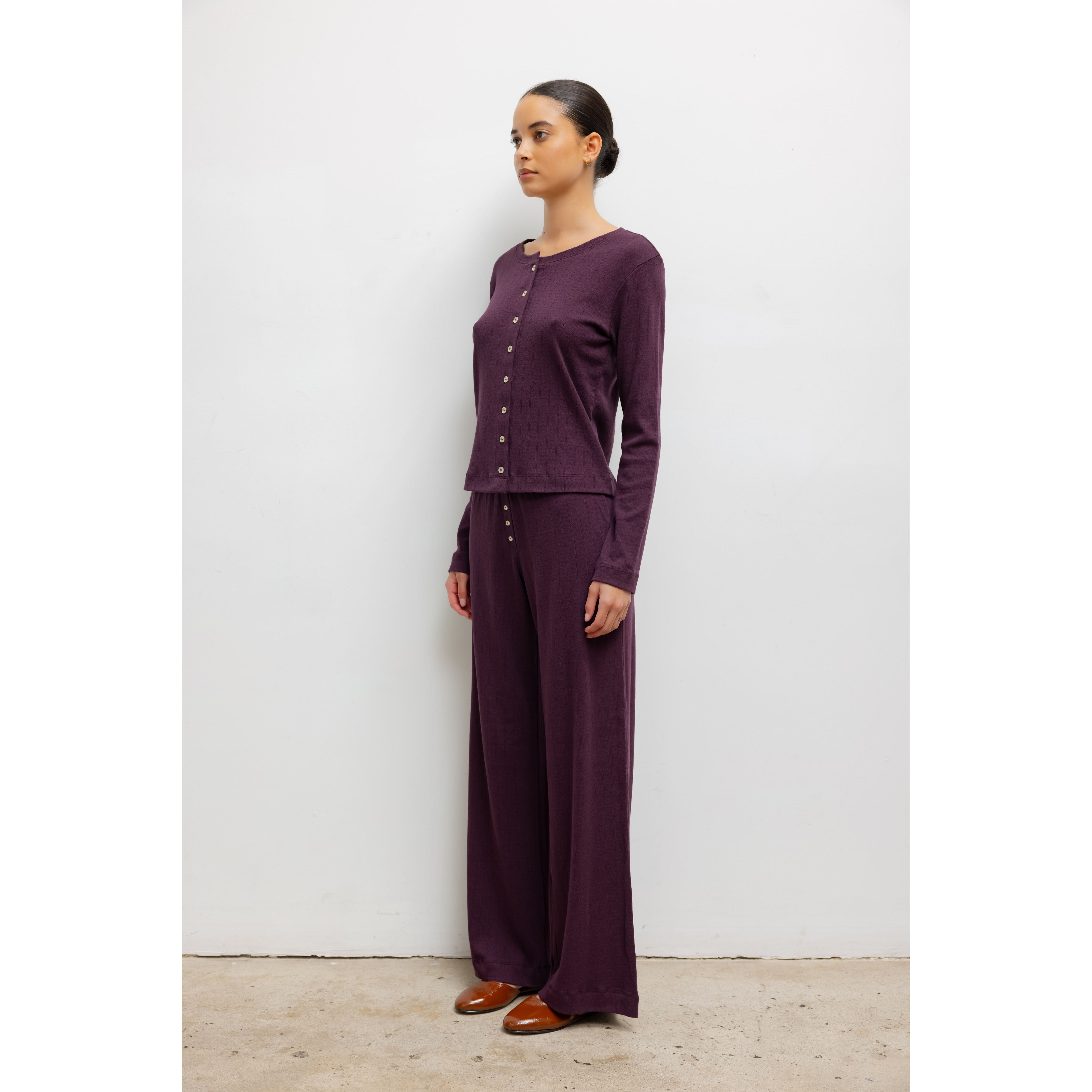 POINTELLE BOXER PANT