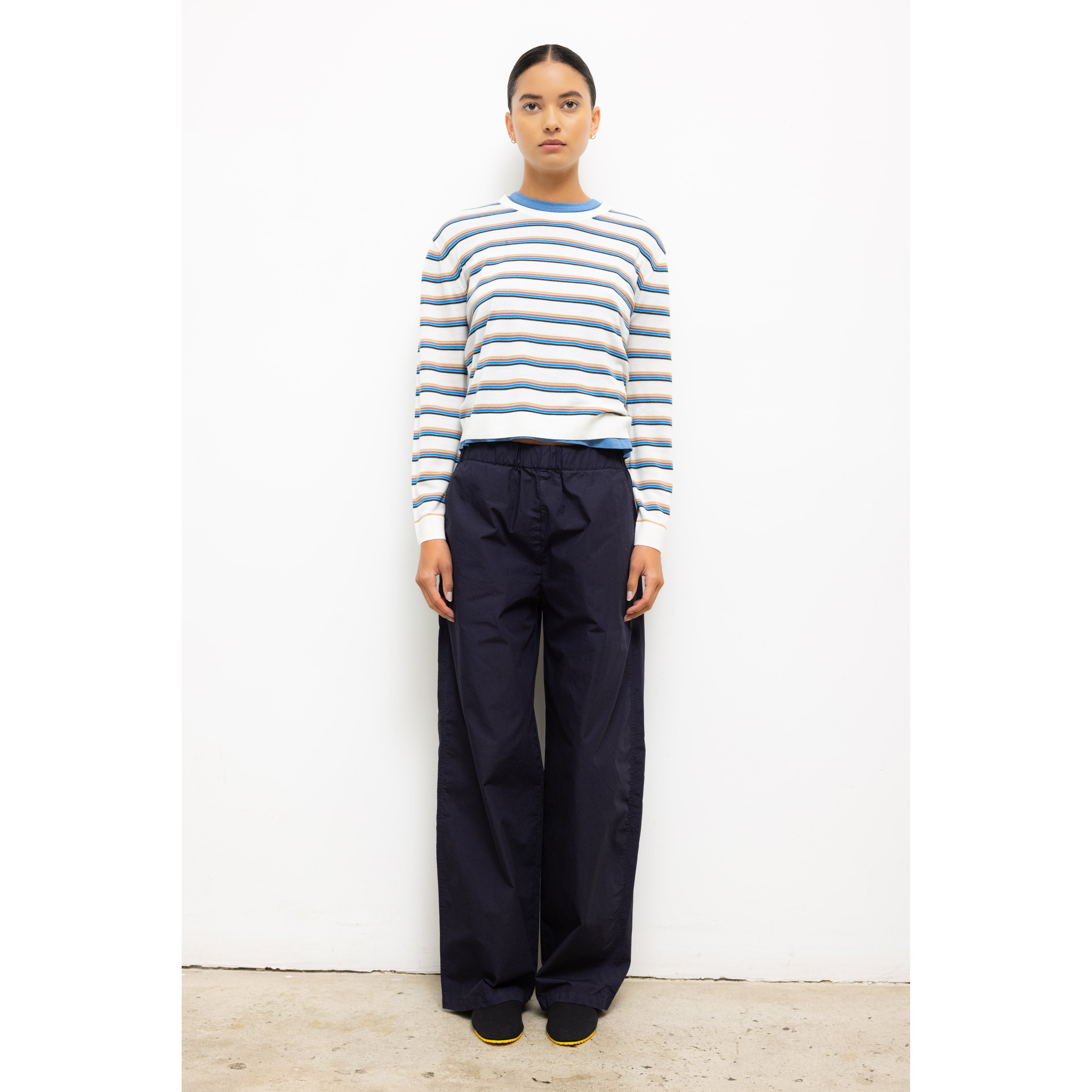 JAMES STRIPE CLASSIC CREW LESET