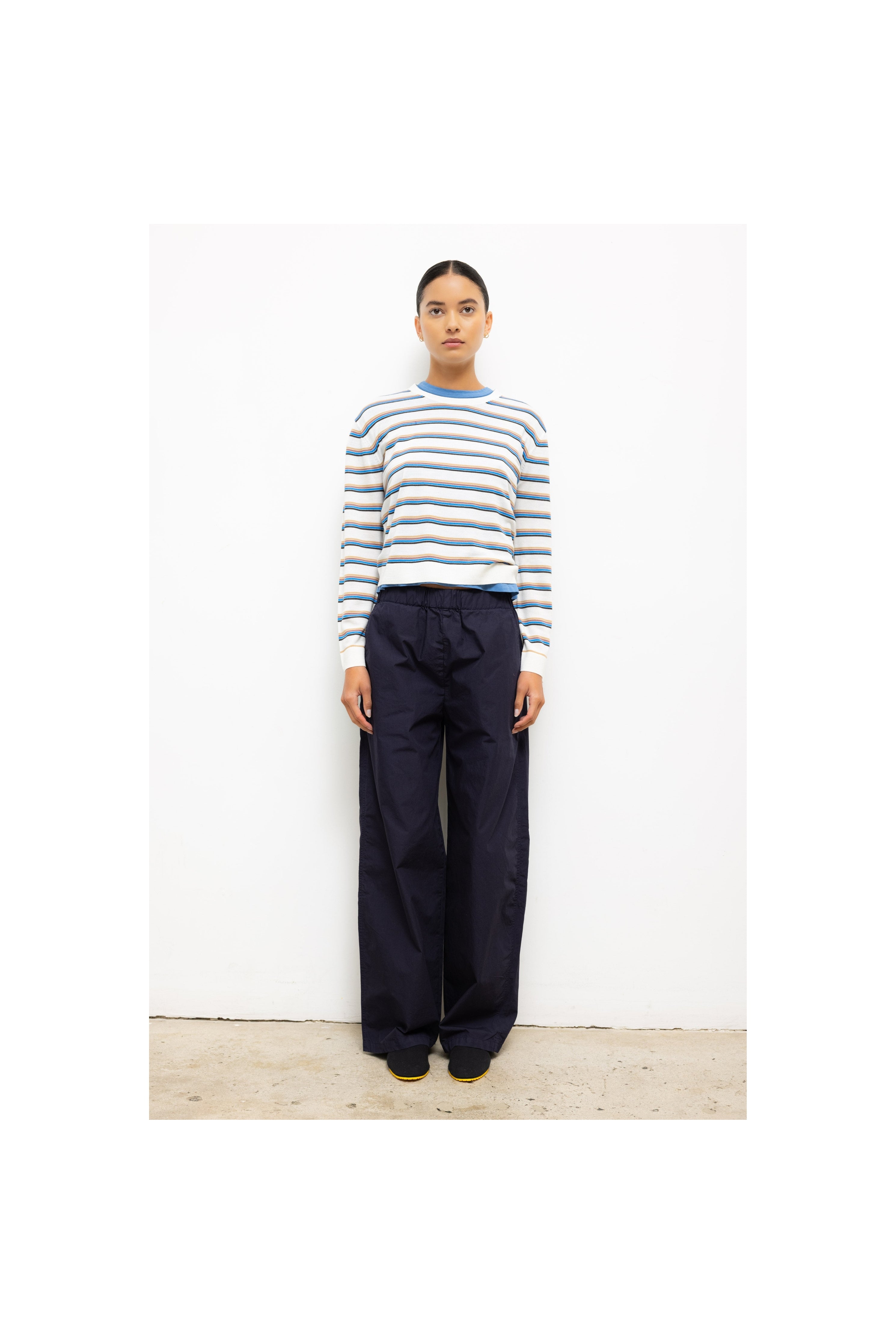 JAMES STRIPE CLASSIC CREW LESET