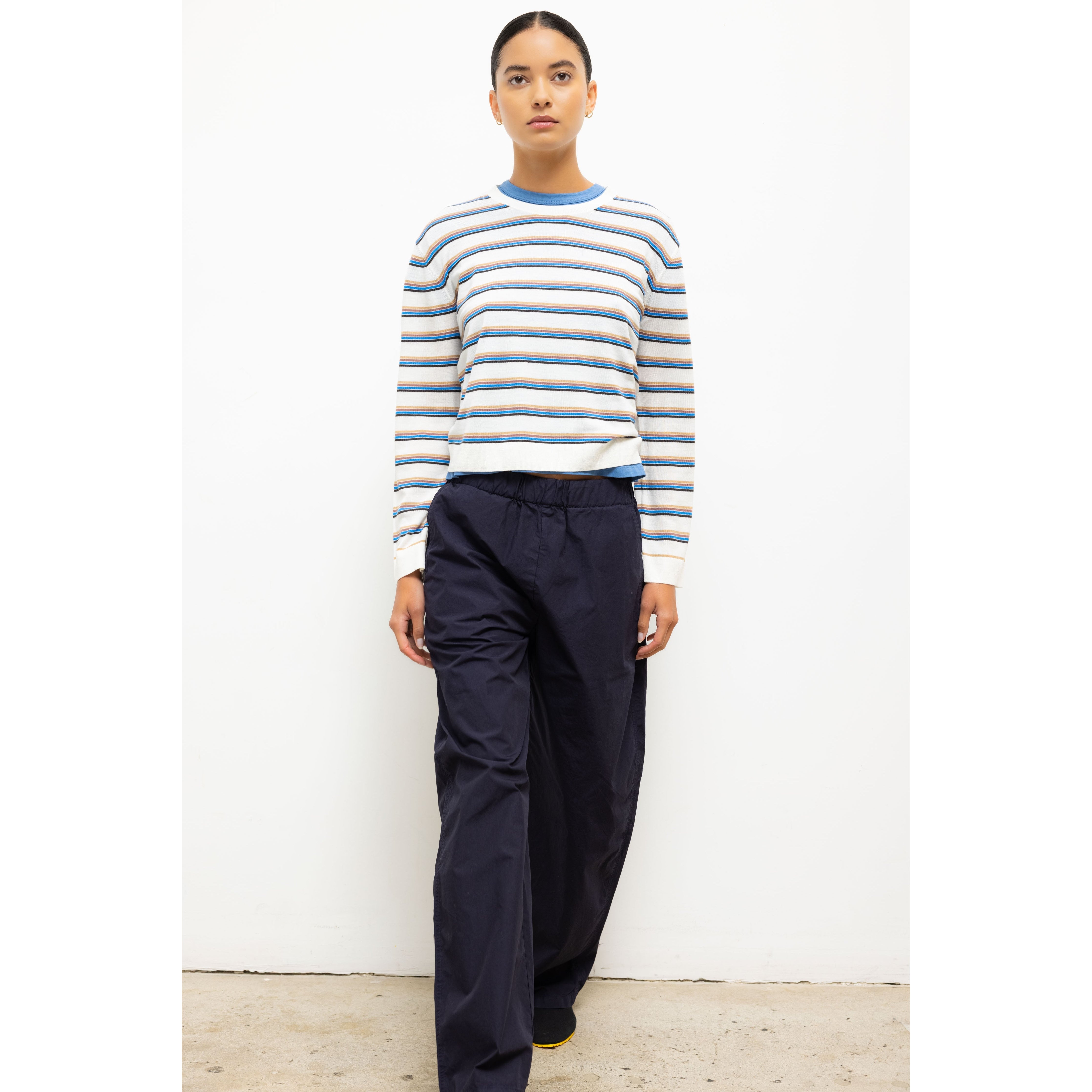 JAMES STRIPE CLASSIC CREW LESET