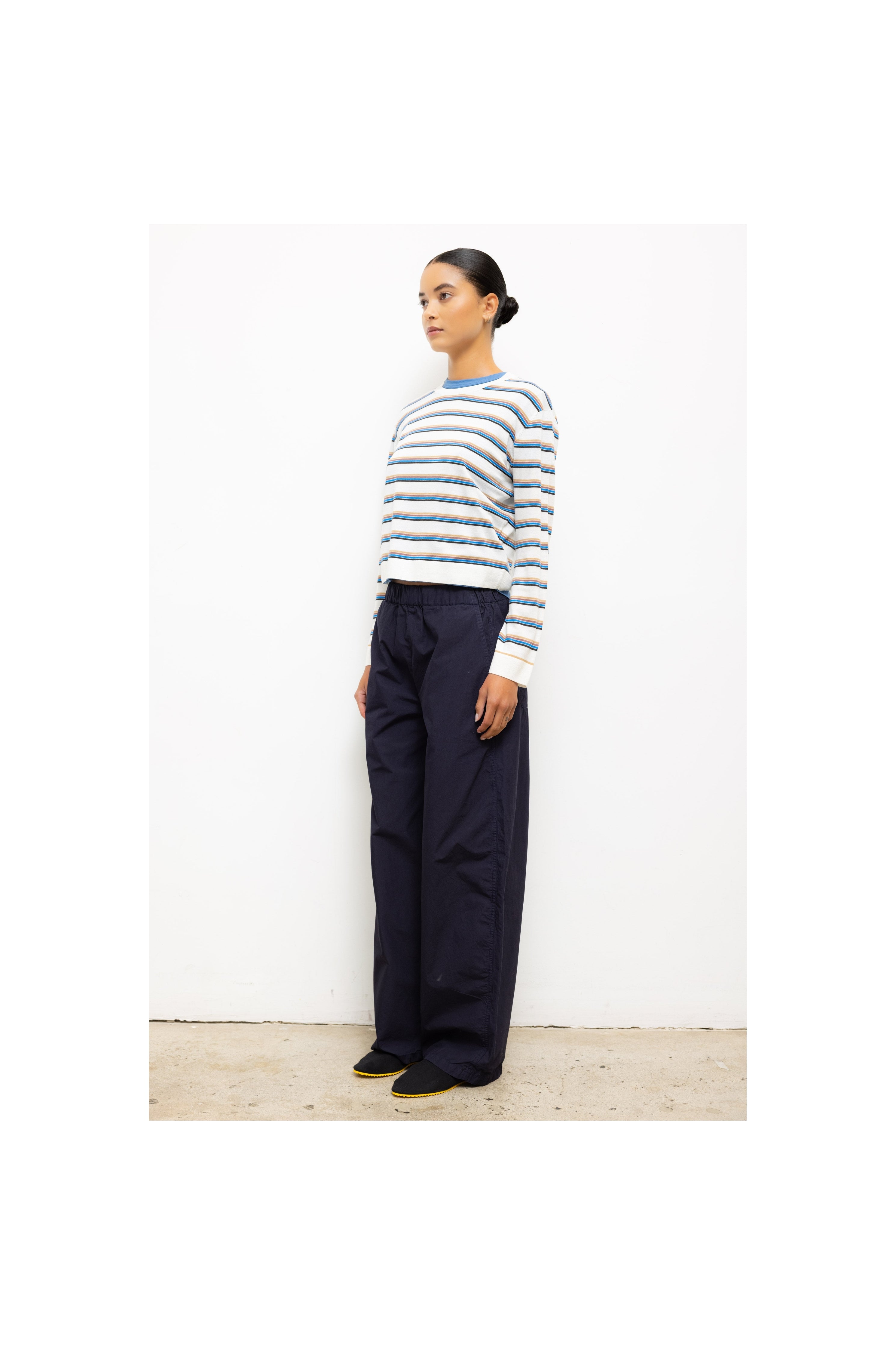 JAMES STRIPE CLASSIC CREW LESET