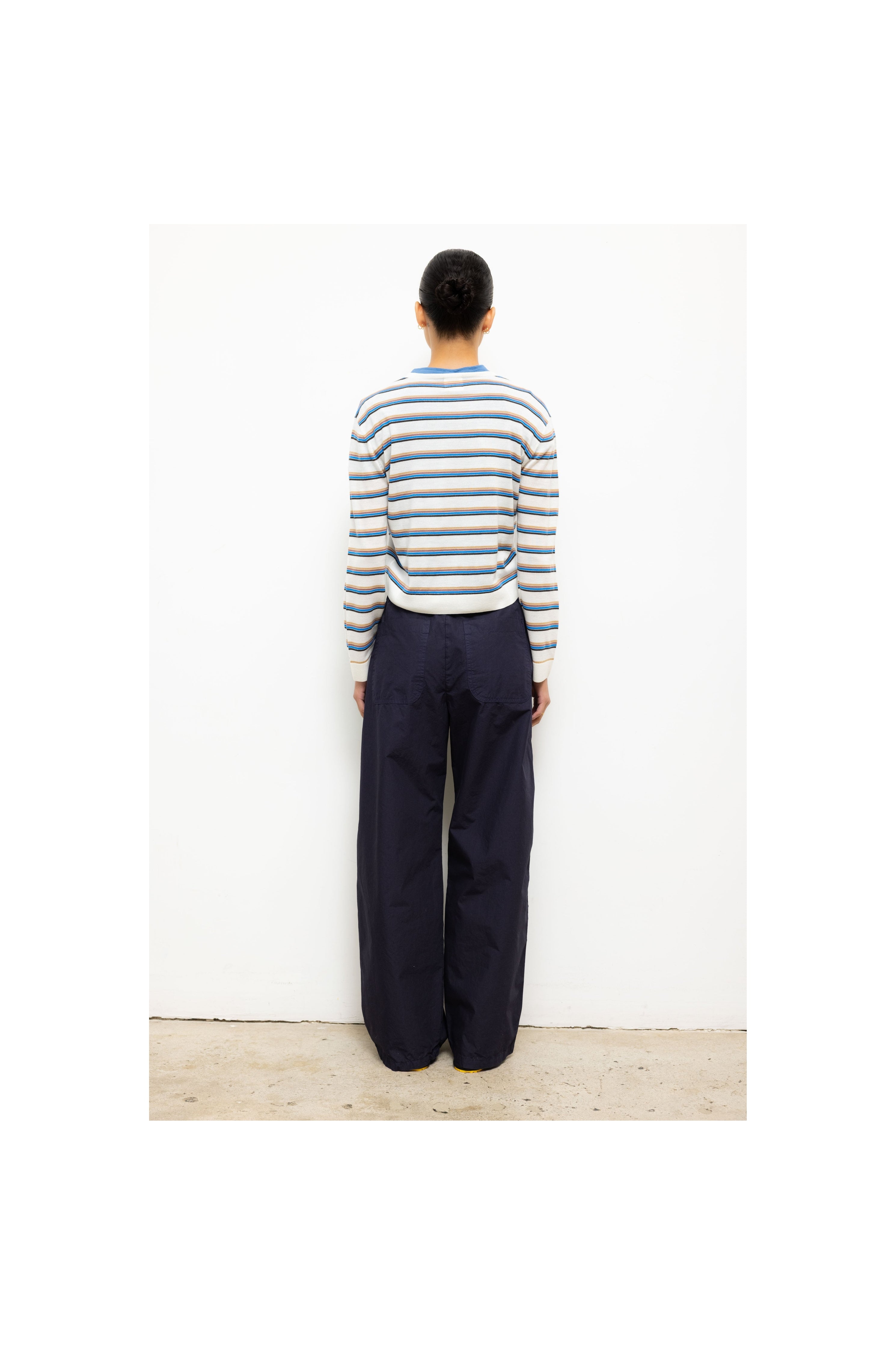 JAMES STRIPE CLASSIC CREW LESET