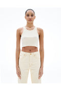 Cropped Rib Tank SLVRLAKE